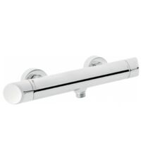 Deante Arnika BQA 040M - grifo de ducha, 2 manijas, acero inoxidable