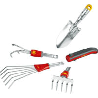 Wolf Garten Combisystem Multi-Star Set de herramientas Negro Rojo