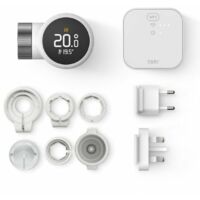 Tado Basic X Kit de Inicio Cabezal Termostático Inteligente X + Bridge X con Conexión a Internet