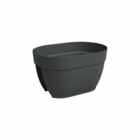 Jardineras - ARTEVASI - CAPRI CAMPANA - Balcón - 40 cm - Antracita