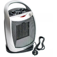 DEDRA DA-T182CS calefactor eléctrico Blanco 1800 W Ventilador eléctrico