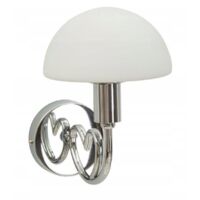 No-name Aplique de pared elegante plateado 23x15x22 cm