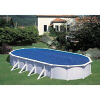 Gre-pools Gre CPROV610 cubierta piscina ovalada azul 610x375 cm