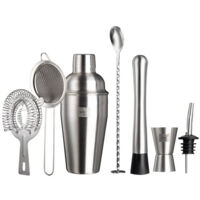 Vacu Vin Set de cóctel elegante acero inoxidable 7 herramientas
