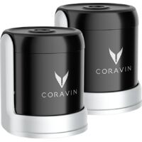 Tapones Coravin Sparkling negros para vino espumoso