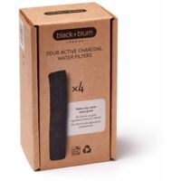 Filtros de agua de Carbón Activo Binchotan, 4uds