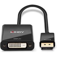 Lindy 41734 Convertidor Mini DisplayPort a DVI negro