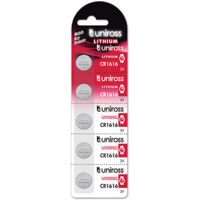 Pila Litio Cr1616 Uniross 3vdc 55mah (blister 5 Unidades) Cr1616/uniross
