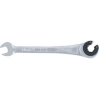 Llave combinada con carraca abierta 11 mm