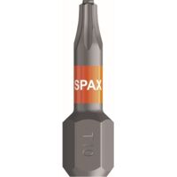 SPAX puntas de artornillado Bits T-STAR T10 - 10 cajas de 5 - , 25mm