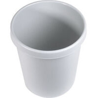 Papelera de plástico gris luminoso 45l