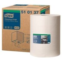 Toallas de limpieza Tork blancas 400 piezas 32 cm x 152 m