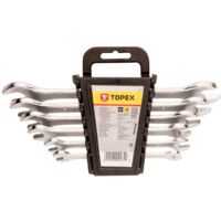 Llaves topex 35d655 doble cara estuche plástico 6 pcs