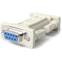 startech NM9FF adaptador null modem blanco DB9 RS-232