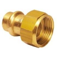 Raccord ibp union female rotating nut compatible tubos cobre 16 bar