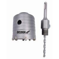 Broca corona dedra ded1505-d 65mm sds plus tungsteno