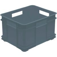Caja de almacenamiento keeeper euro-box xl 28 litros apilable reciclable