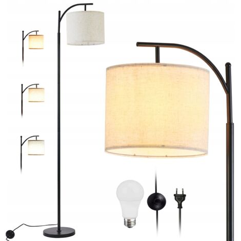 Lampadaire LED à lumière d'ambiance, 3 températures de couleur, 175 cm (1/5)