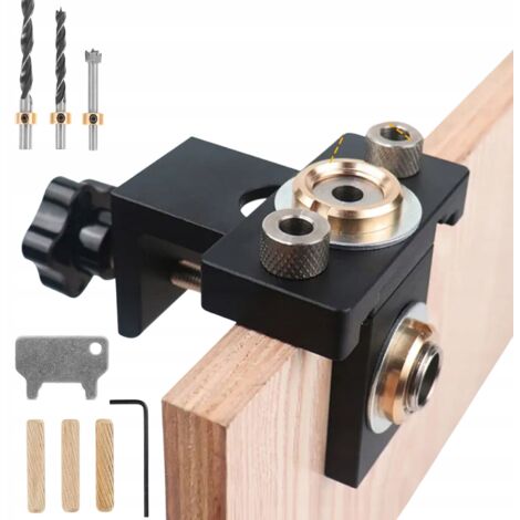 GABARIT POUR ASSEMBLAGES ANNULAIRES EXCENTRIQUES POUR PERÇAGE DE TROUS DE 8/10/15 MM