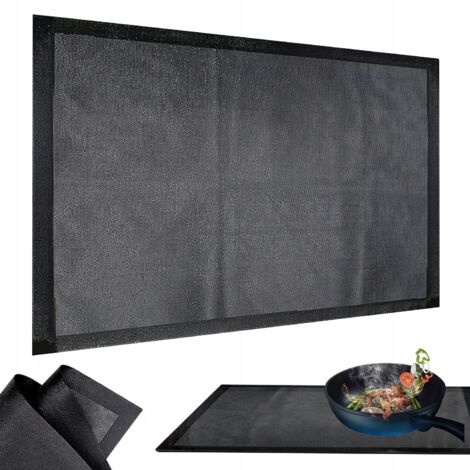 Tapis de protection en silicone pour plaque à induction 52x60cm, imperméable (1/5)
