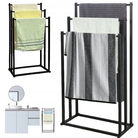 PORTE-SERVIETTES PRATIQUE À 3 NIVEAUX ET PIEDS STABLES (1/5)