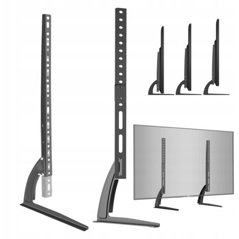 SUPPORT TV STABLE DE 37 À 75 POUCES AVEC TROIS NIVEAUX DE RÉGLAGE (1/5)
