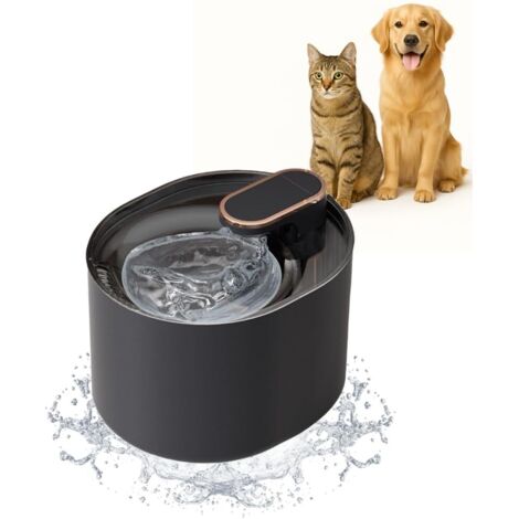 Fontaine à boire automatique pour chat, 3l-pour chiot et chat-Fontaine à Eau pour Chat Silencieuse (1/5)