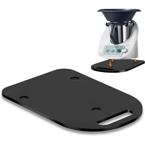 Planche Coulissante pour Thermomix TM6 TM5, Planche Coulissante, Acrylique Planche pour Thermomix TM6 TM5, Stable et Facile à Déplacer, Accessoire pour Thermomix