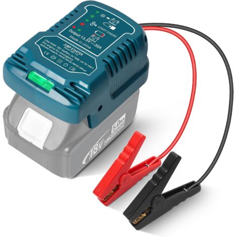 Mini chargeur de voiture pour batterie Makita 18 V, chargeur de voiture rapide portable