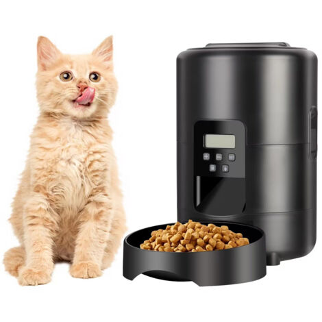 Distributeur intelligent de nourriture sèche pour chien avec bouton 2 L (1/5)
