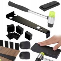 KIT D'INSTALLATION DE PANNEAUX AVEC MARTEAU DOUBLE FACE