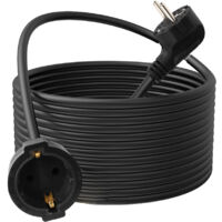 Rallonge Electrique Extérieure 20m, , Section 3G0,75 mm², pour intérieur & extérieur
