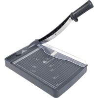 A4 Massicot Outil de Scrapbooking avec Protection de Sécurité et Verrouillage de la Lame Couper Papier et Photo,12 Pouces le Coupe Papier à Guillotine Peut Couper jusqu'à 12 Feuilles