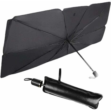 Faltbarer Sonnenschutz für die Windschutzscheibe des Autos, Sonnenschutz für die Frontscheibe des Autos, Sonnenschutzabdeckung für die Frontscheibe des Autos mit 7 Schichten Nano-Isolierung, 140 x 140