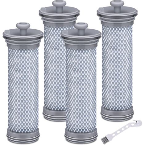 Packung mit 4 Ersatzfiltern, kompatibel mit den kabellosen Staubsaugern A10, A11 Hero, A10/A11 Master Pure One, S11-Serie, S12 X und A11 Filtern. (1/5)