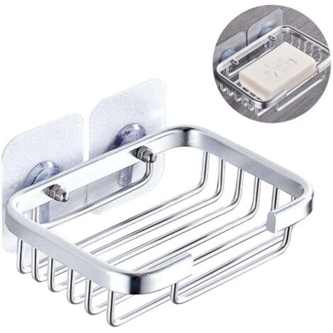 DAGORD 16pezzi Ganci Adesivi Forte per Mensole Doccia Gancio Adesivo Bagno Plastica Trasparente Shower Organizer ad Angolo per Bagno Cucina Mensola Angolare Cestino Portasapone - Ganci Singoli e Doppi