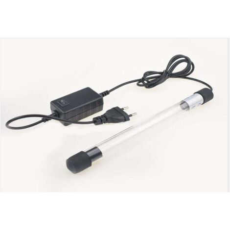 Lampada germicida ultravioletta da 11 W, sterilizzatore UVC, lampada sommergibile, sterilizzatore per acquari, per auto, casa, frigorifero, toilette, 220-240 V, 1 pz.