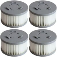 Filtro HEPA adatto per aspirapolvere portatile senza fili Xiaomi JIMMY JV85 / JV85 PRO / A6 / A7 / A8 / H9 Pro, parte di ricambio con spazzola per la pulizia