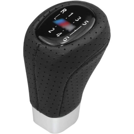 pomo de cambio de marchas compatible con BMW Serie 1 (6 velocidades) y Serie 3, pomo de cambio de 6 velocidades para palanca de cambios de balonmano, repuestos para coche.