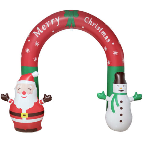 JESSKY Muñeco De Nieve Inflable De Navidad De 5 Pies Con Luces LED Que