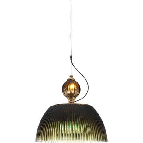 Lámpara de araña de cristal sencilla y moderna para dormitorio, bar, luz cálida verde oscuro, E27+G4/12W+2W (1/5)