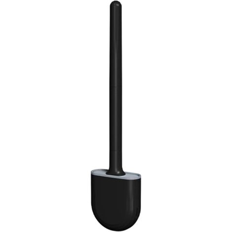 Cepillo de baño, cepillo de baño, cepillo de baño, cepillo de baño de silicona y soporte, cepillo de baño ventilado, de secado rápido, sin olor (1/5)