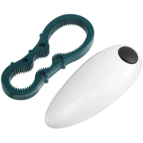 Abrelatas multifuncional, abridor de botellas de ocho caracteres para cocina, abrelatas eléctrico especial adecuado para personas mayores con artritis (1/5)