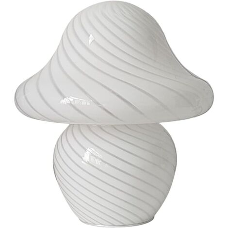 Lámpara de mesa Lámpara de piedra y cristal ahumado Marrón - Sarga blanca tricolor regulable (1/5)