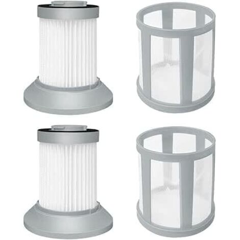 1613056 Paquete de 2 filtros de polvo para aspiradoras 1665, 1665W, 2156, 2156A, 2156E y 21562, repuestos nuevos para Bissell (1/4)