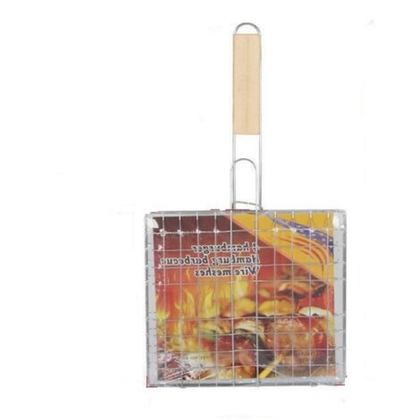 Kleines Grillbesteck aus Edelstahl von Four Castle, ideal für Fisch und Grillgerichte, 39,5 x 21,5 x 19 cm (1/5)