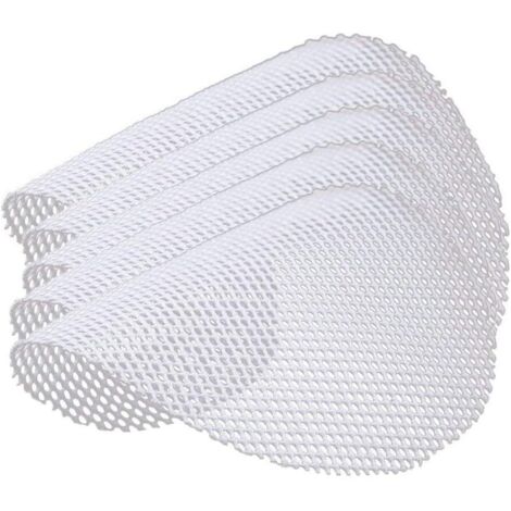 Silikon-Dampfgarmatte, wiederverwendbare Antihaft-Dampfgarmatte aus Netzgewebe, runde Teigtaschenmatte für Heißluftfritteuse, Dampfkorb, Kochset – 5 Stück (28 cm) (1/5)
