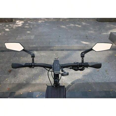 Specchietto retrovisore per moto, specchietto retrovisore per bicicletta, specchietto retrovisore grandangolare trasparente, maniglia regolabile, specchietto retrovisore sinistro e destro, specchietto (1/5)
