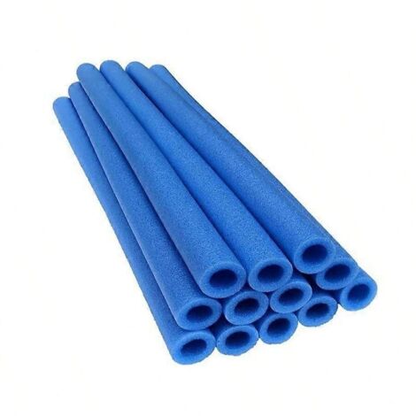 Set di 12 protezioni per pali del trampolino, tubi di schiuma di ricambio da 40 cm, facili da installare