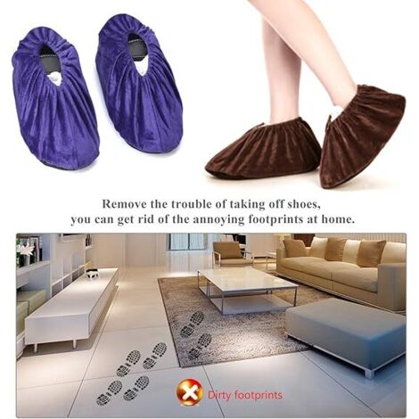 Copriscarpe riutilizzabili, 5 paia di copriscarpe resistenti con suola antiscivolo, riutilizzabili, copriscarpe, copriscarpe, copriscarpe, copriscarpe, copriscarpe, copriscarpe, copriscarpe per la